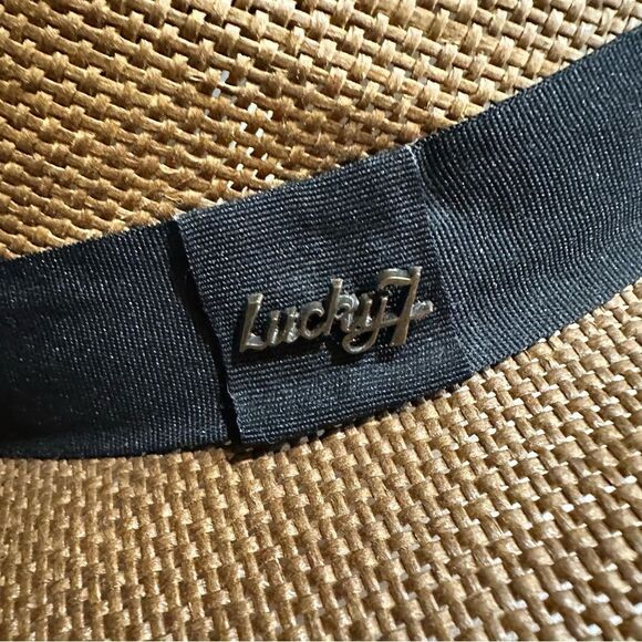 Lucky 7 USA Paper Made Panama Hat NWOT - Picture 2 of 6